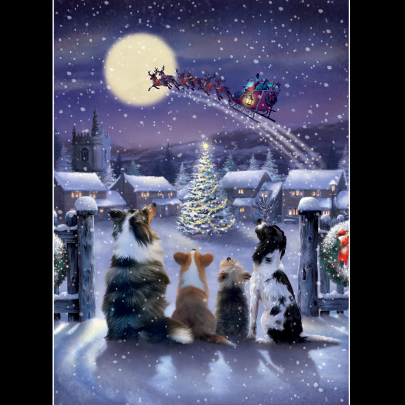 Watching Santa