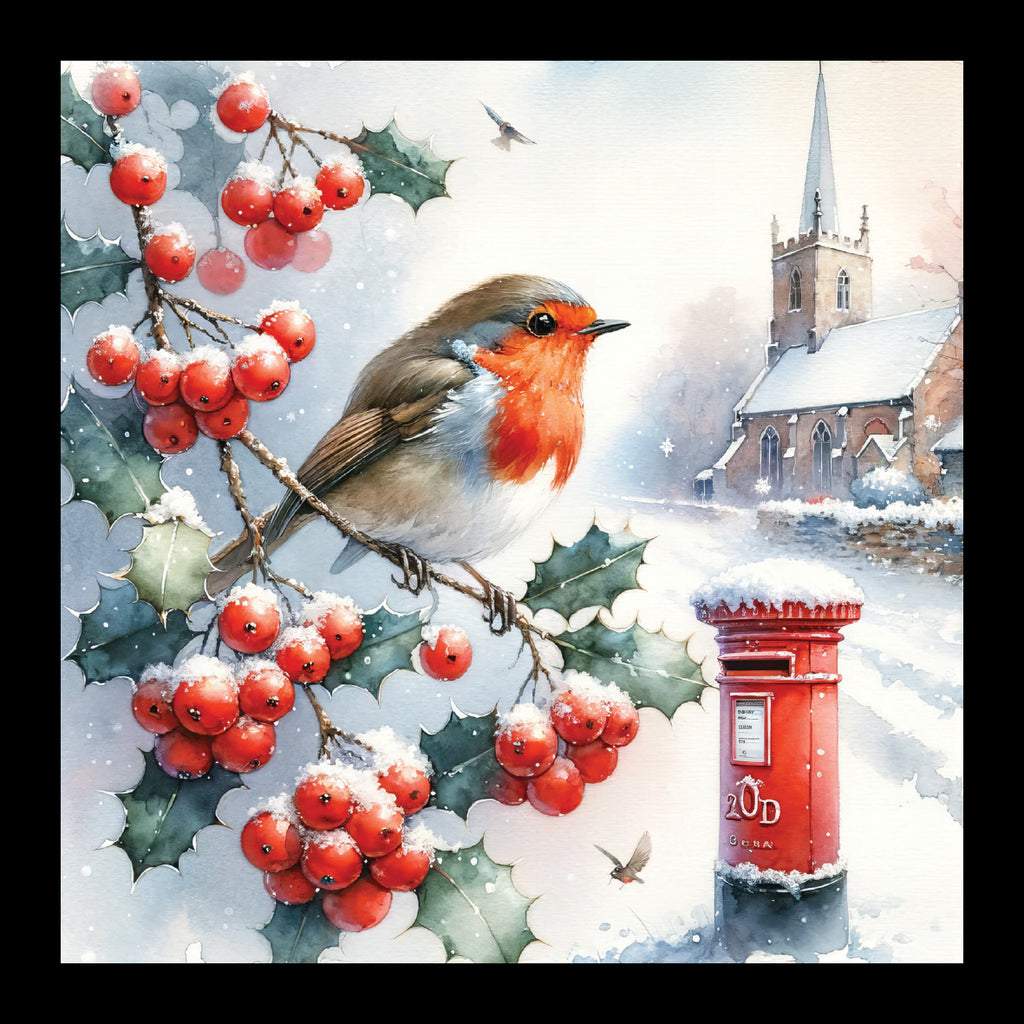 Robin and Post Box