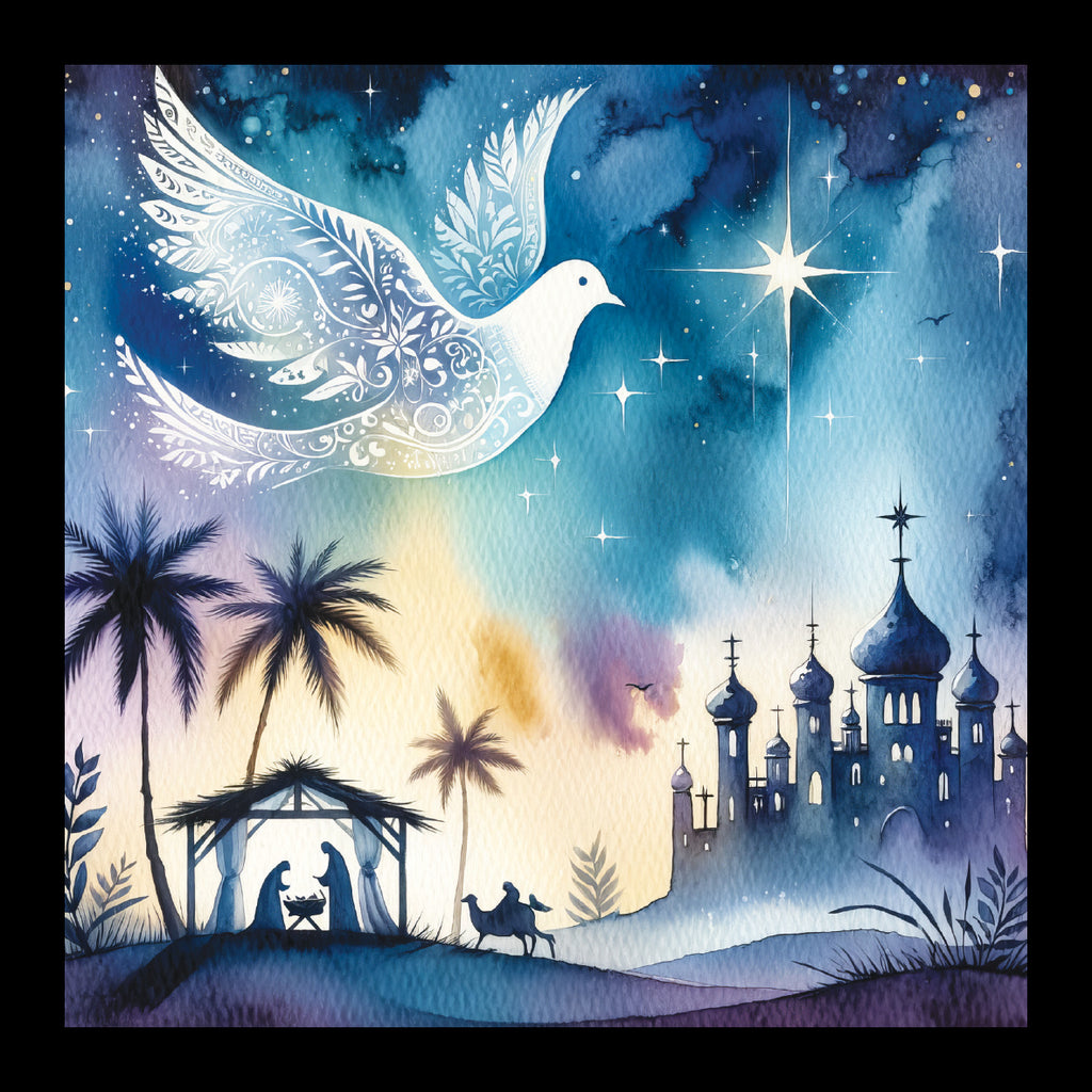 Dove over the Manger
