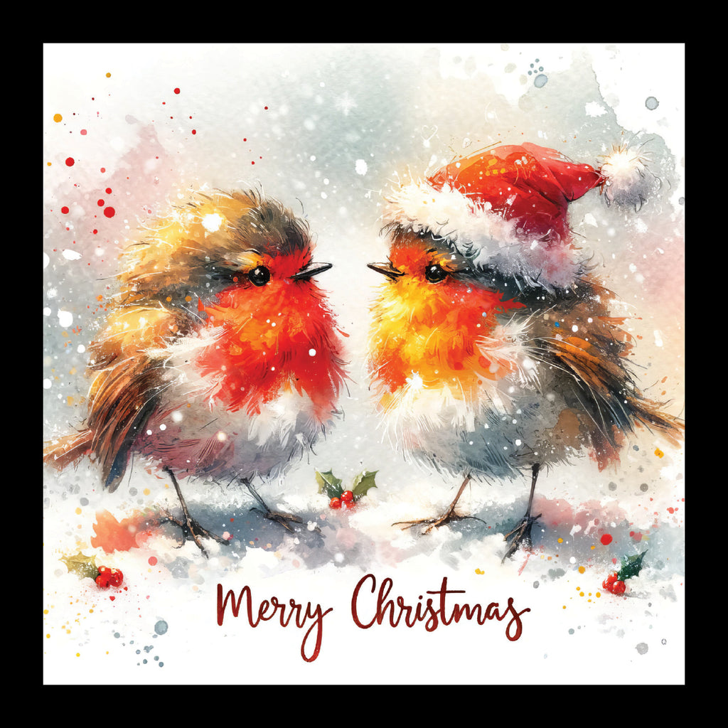 Merry Christmas Robins