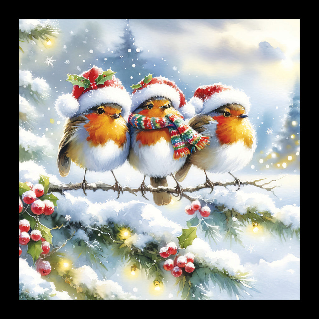 Wrapped up Robins