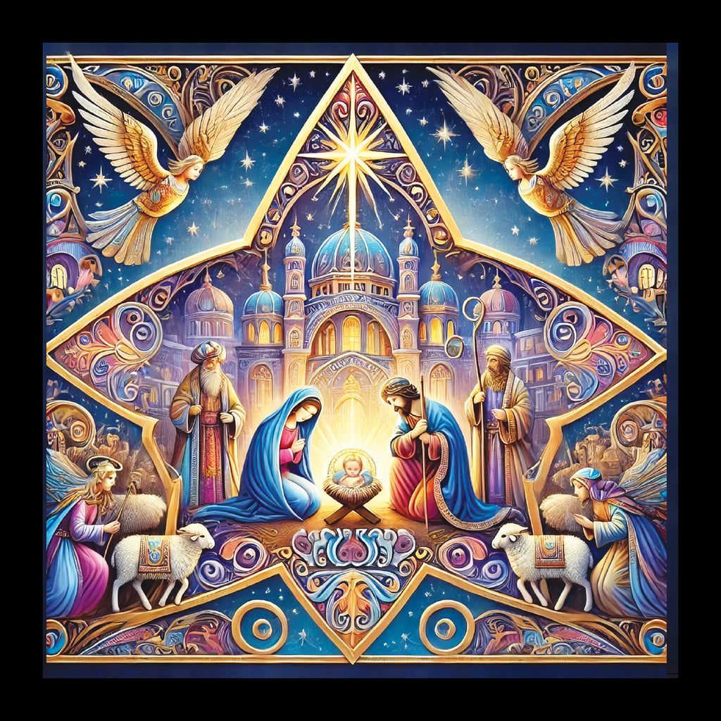 Colourful Nativity
