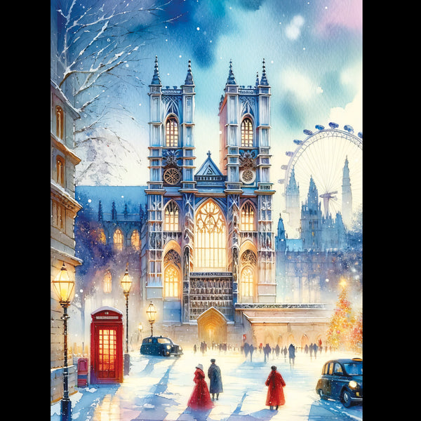 Westminster Abbey at Christmas