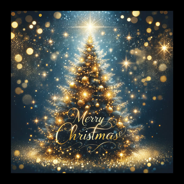 Sparkling Gold Tree