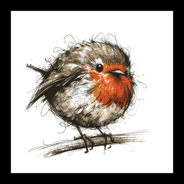 Scruffy Robin