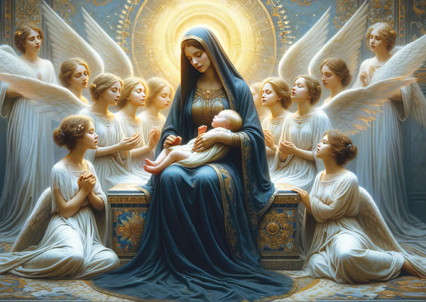 Madonna with Angels