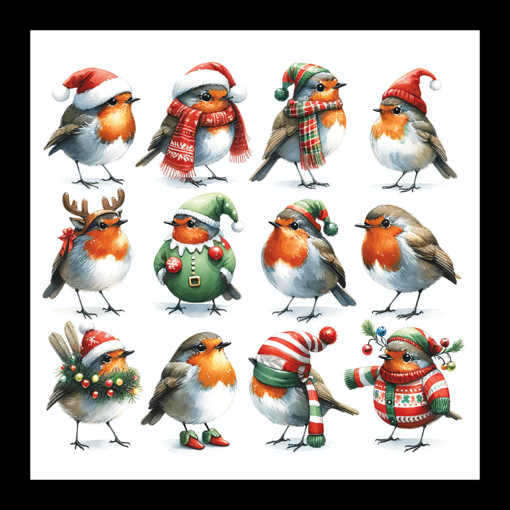 Christmas Robins