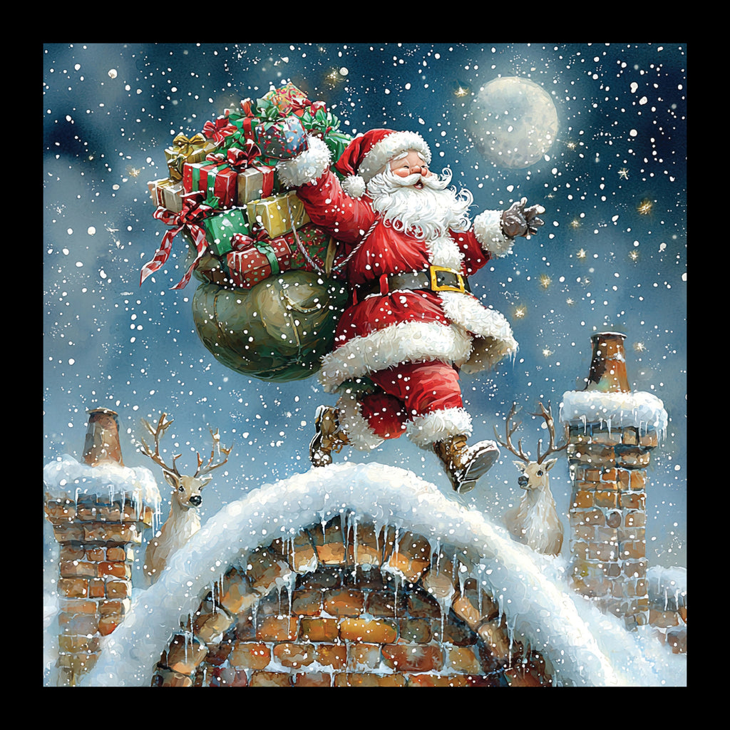 Santa on the Rooftop