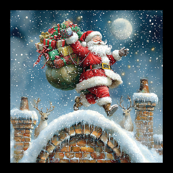 Santa on the Rooftop