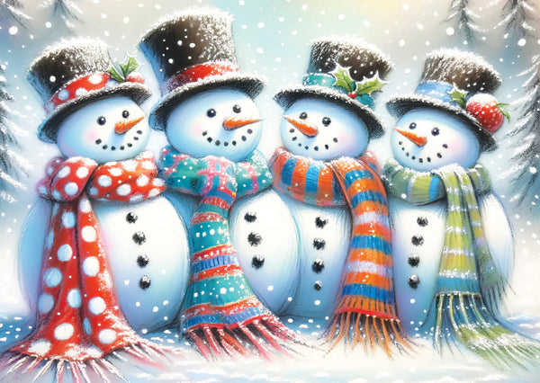 Happy Snowmen