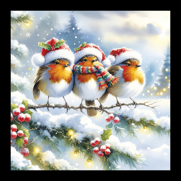 Wrapped up Robins