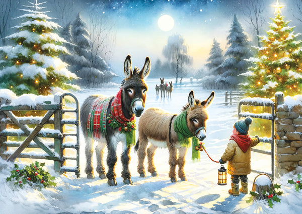 Walking the Donkeys