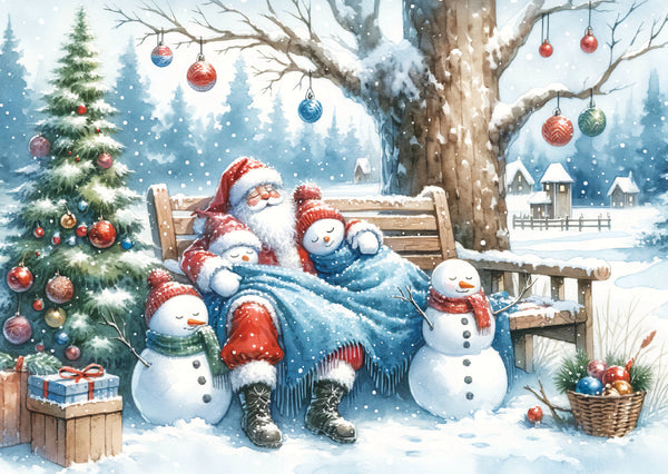 Sleepy Santa