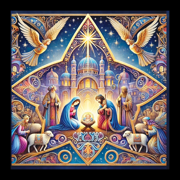 Colourful Nativity