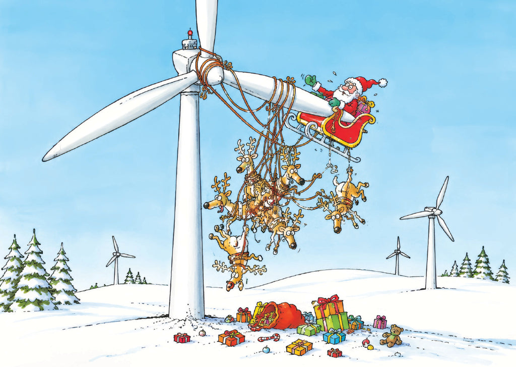 Santa in a Spin
